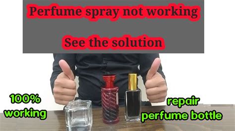 chanel perfume not working|fragrance nozzle not working.